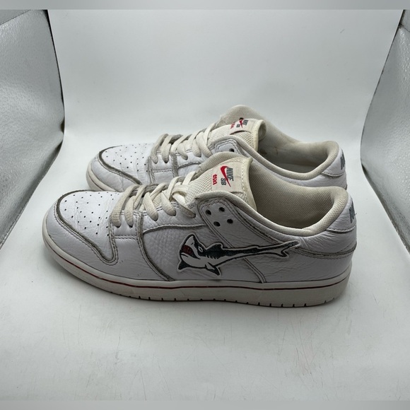 Nike Oski X Dunk Low SB Great White Shark boys sneakers size